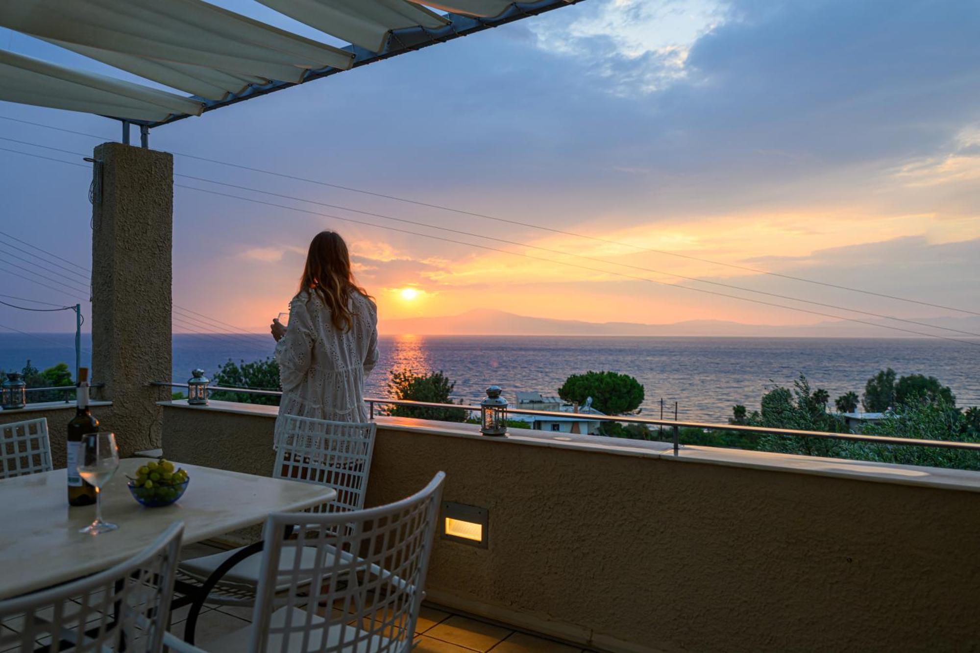 Mani Tower Villa Akrojáli Kültér fotó