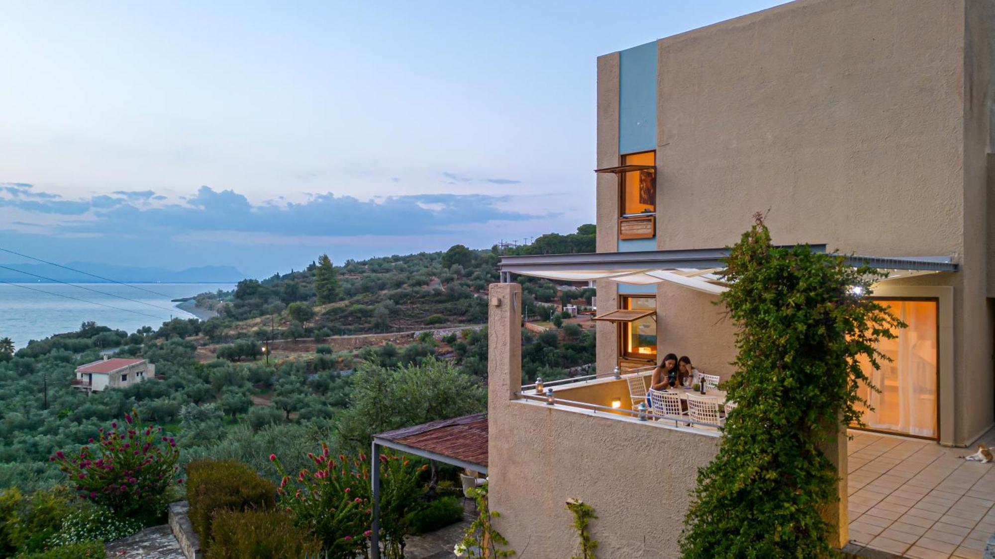 Mani Tower Villa Akrojáli Kültér fotó